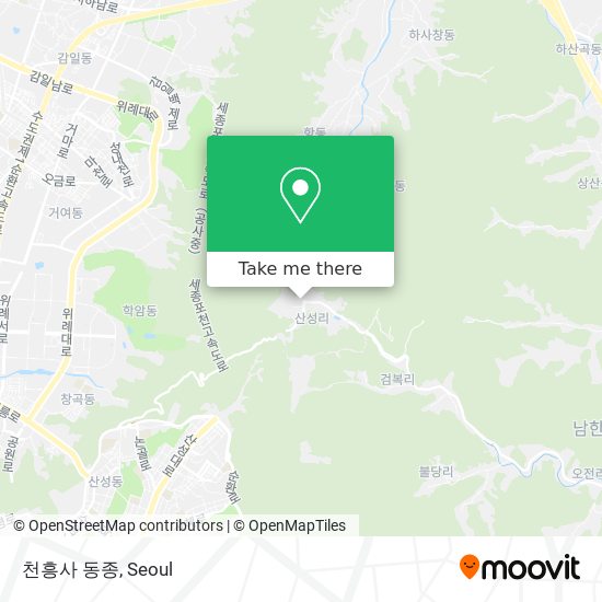 천흥사 동종 map