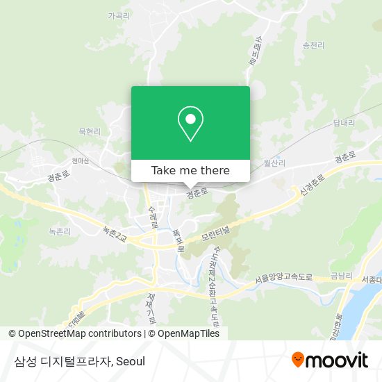 삼성 디지털프라자 map