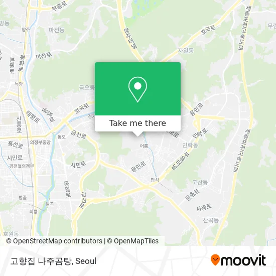 고향집 나주곰탕 map