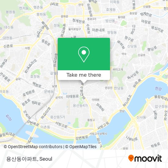 용산동아파트 map