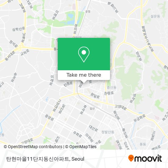 탄현마을11단지동신아파트 map