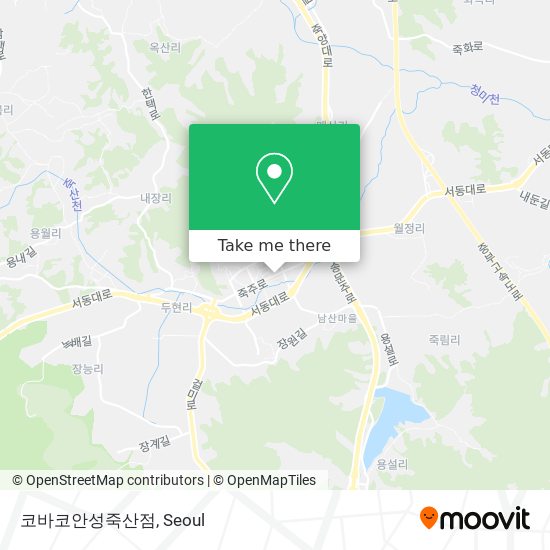 코바코안성죽산점 map