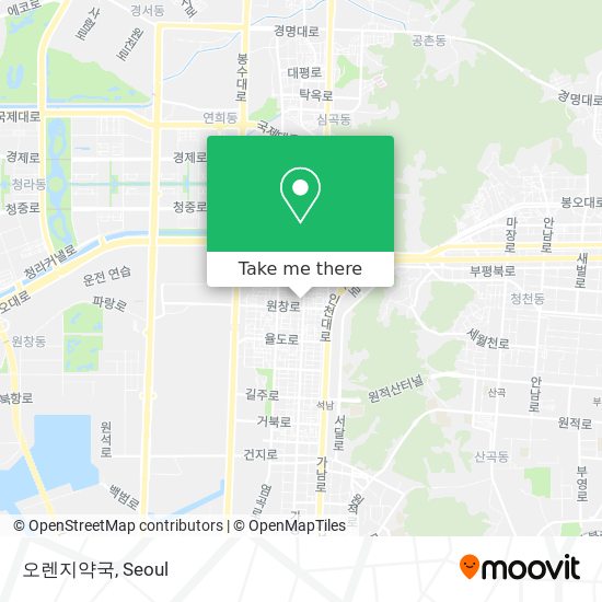 오렌지약국 map