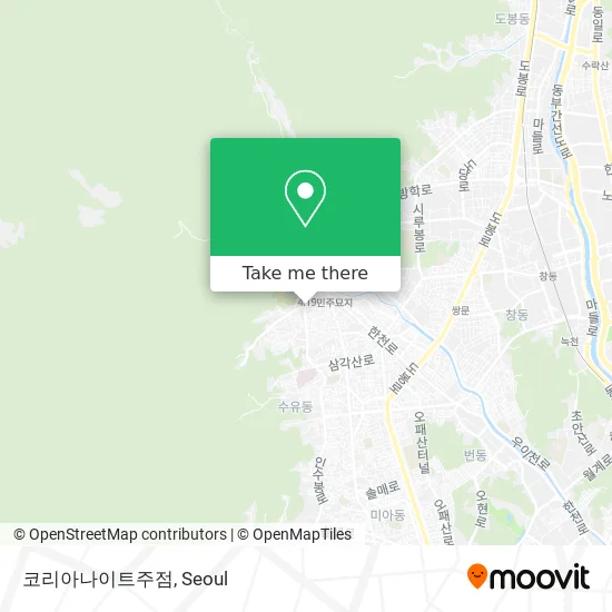 코리아나이트주점 map