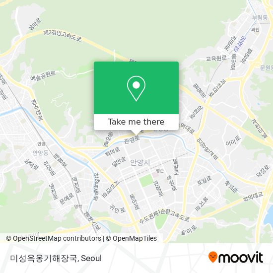 미성옥옹기해장국 map