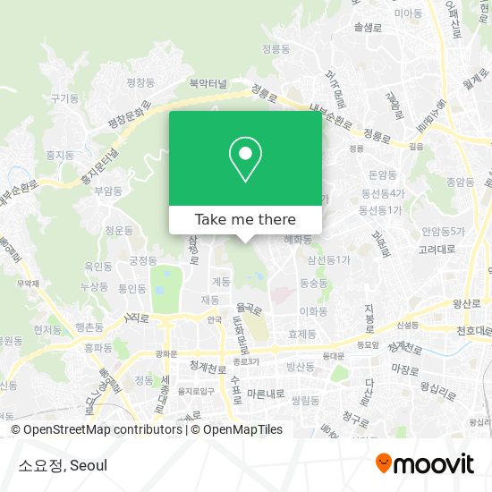 소요정 map