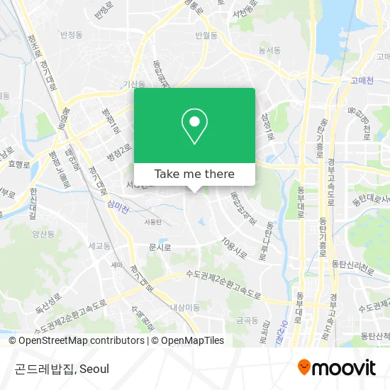 곤드레밥집 map