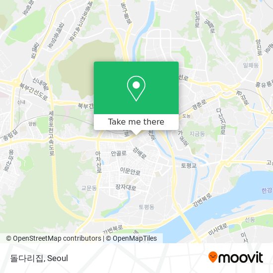 돌다리집 map