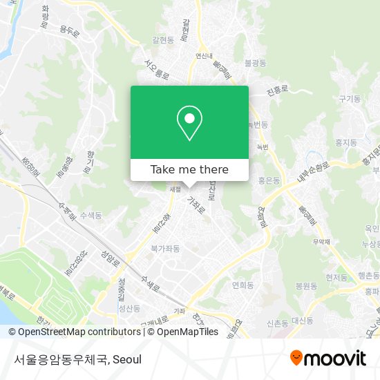 서울응암동우체국 map