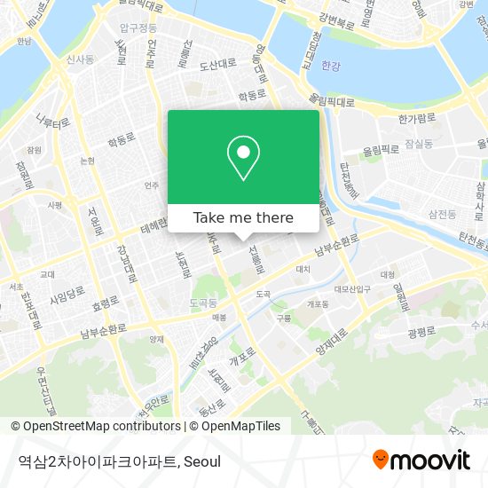 역삼2차아이파크아파트 map