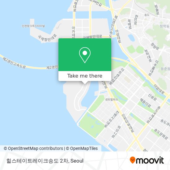 힐스테이트레이크송도 2차 map