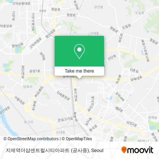 지제역더샵센트럴시티아파트 (공사중) map