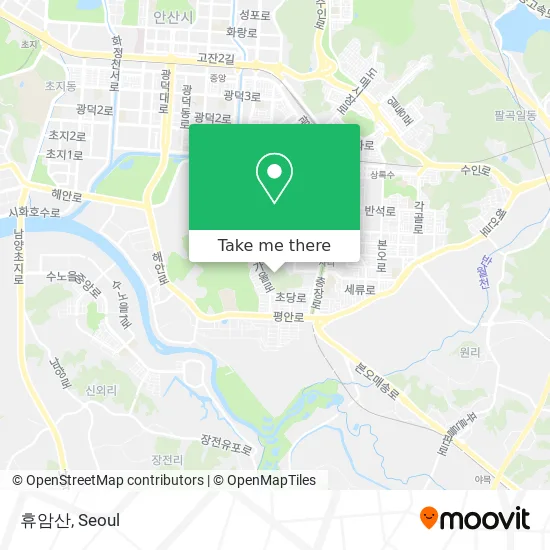 휴암산 map