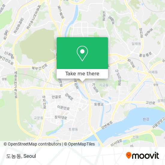 도농동 map