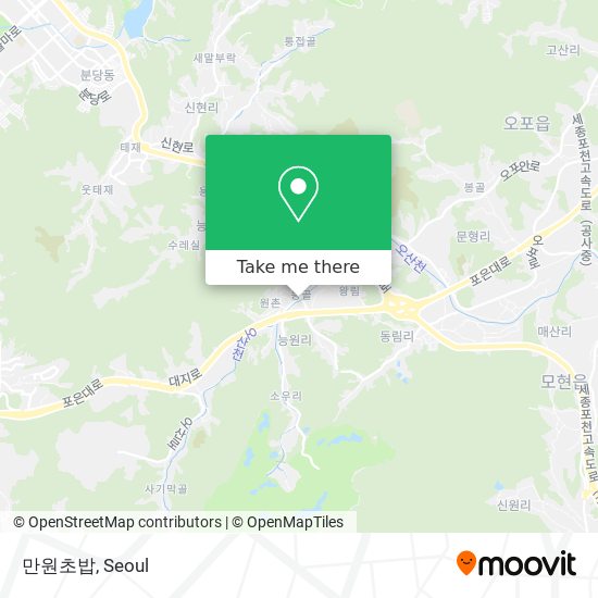 만원초밥 map