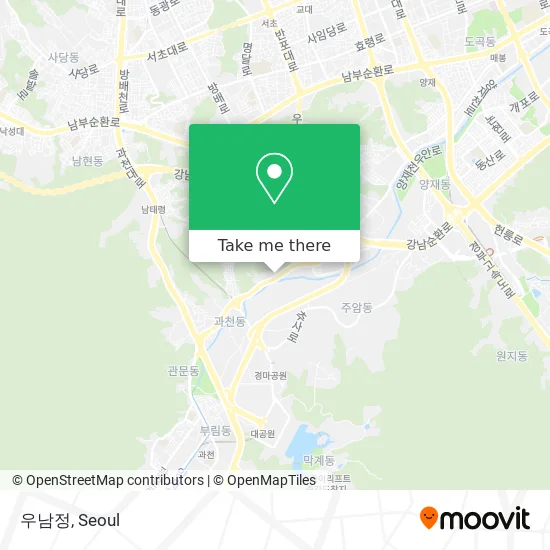 우남정 map