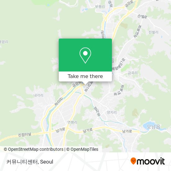 커뮤니티센터 map