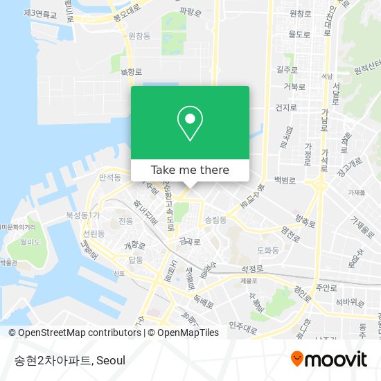 송현2차아파트 map