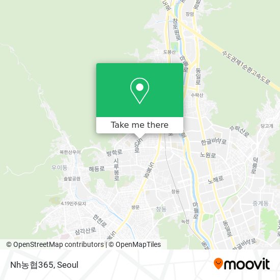 Nh농협365 map