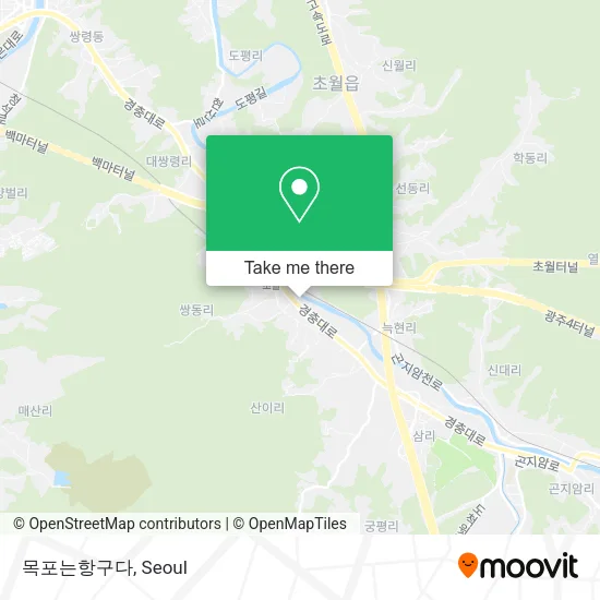 목포는항구다 map
