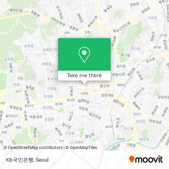 Kb국민은행 map