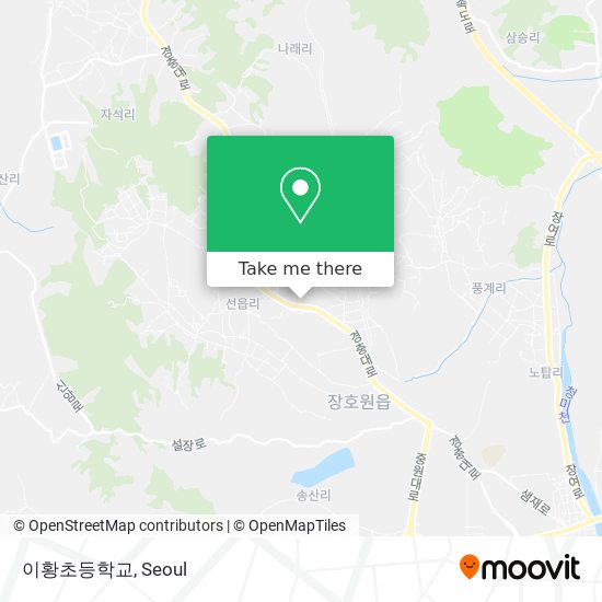 이황초등학교 map