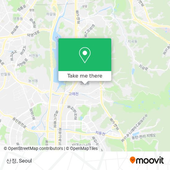 산정 map
