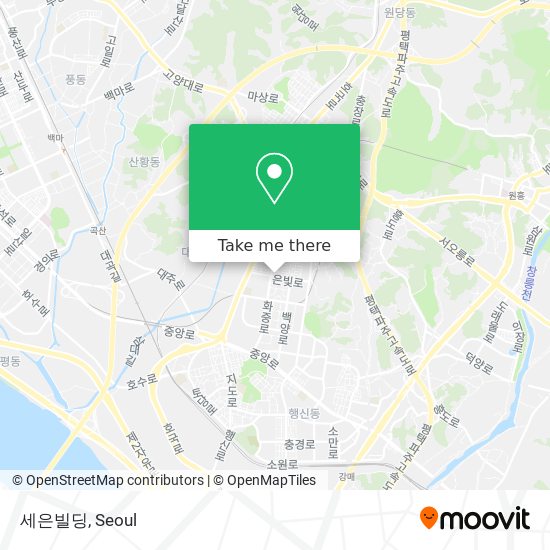 세은빌딩 map