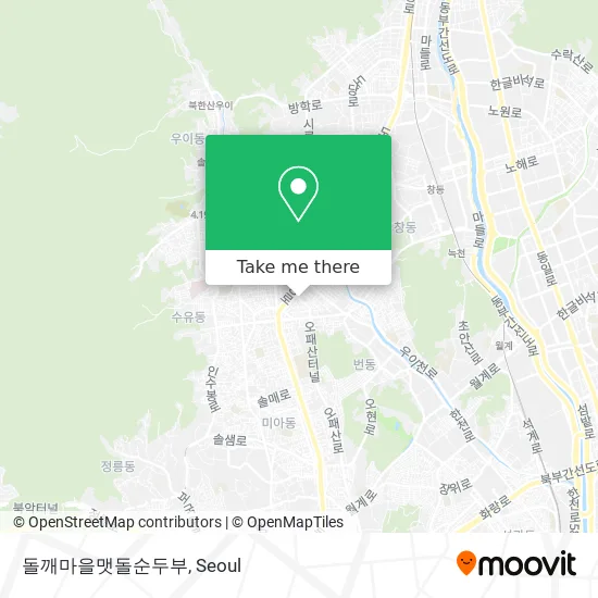 돌깨마을맷돌순두부 map