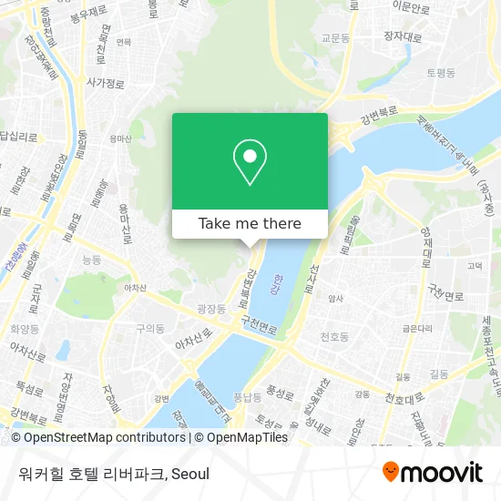 워커힐 호텔 리버파크 map