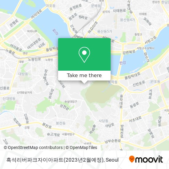 흑석리버파크자이아파트(2023년2월예정) map