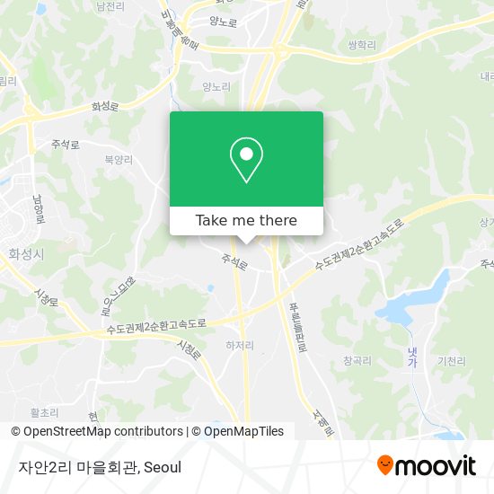 자안2리 마을회관 map