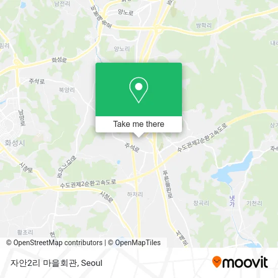 자안2리 마을회관 map