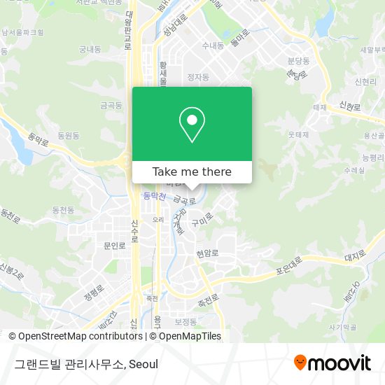 그랜드빌 관리사무소 map