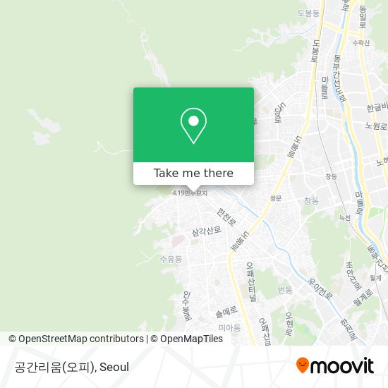 공간리움(오피) map