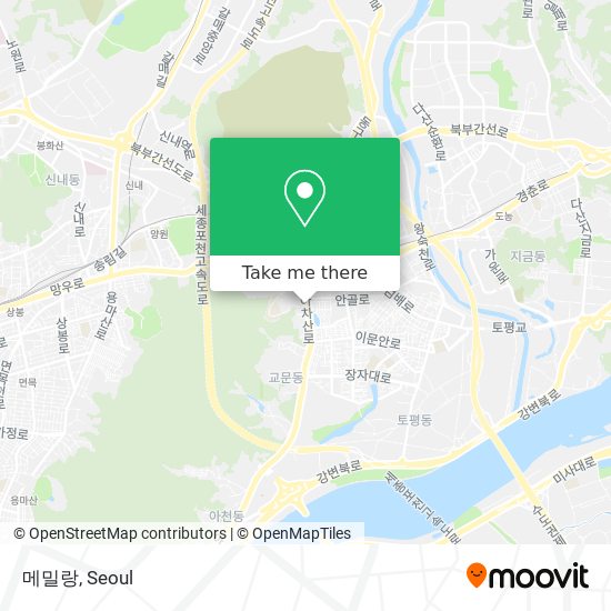 메밀랑 map