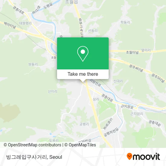 빙그레입구사거리 map