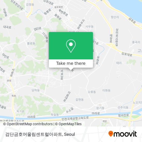 검단금호어울림센트럴아파트 map