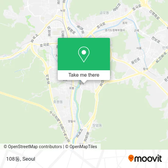 108동 map
