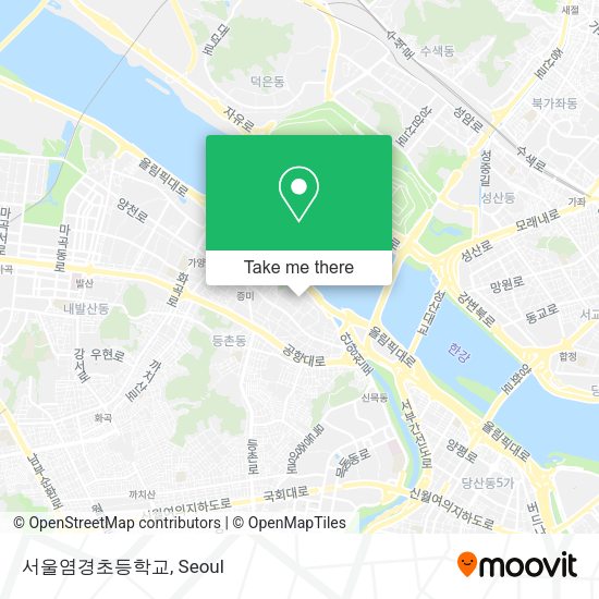 서울염경초등학교 map