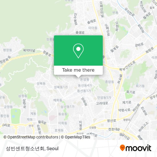 성빈센트청소년회 map