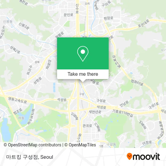 마트킹 구성점 map