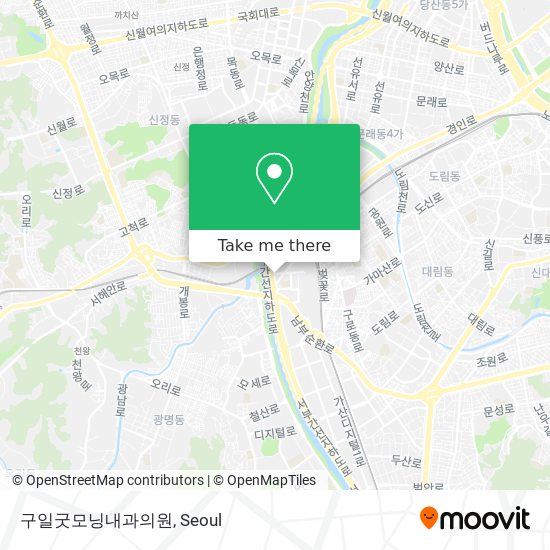 구일굿모닝내과의원 map