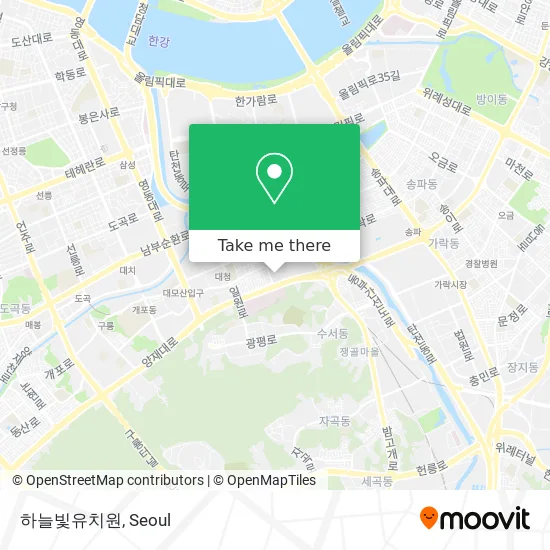 하늘빛유치원 map