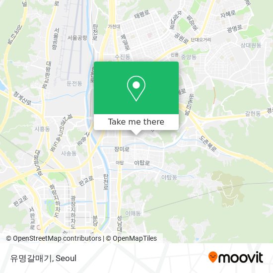 유명갈매기 map