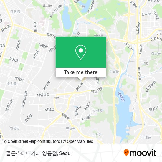 골든스터디카페 영통점 map
