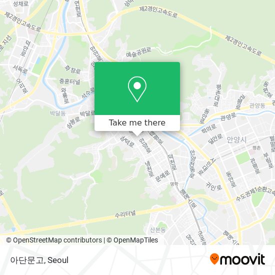 아단문고 map