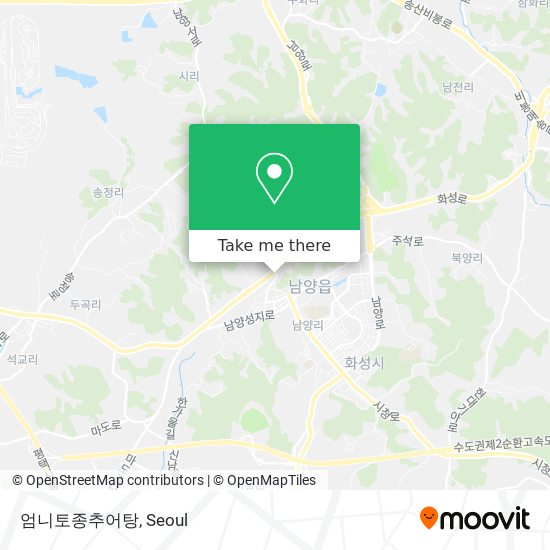 엄니토종추어탕 map