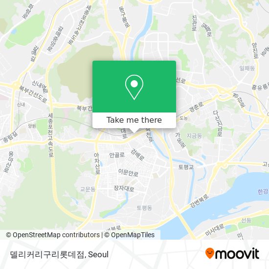 델리커리구리롯데점 map