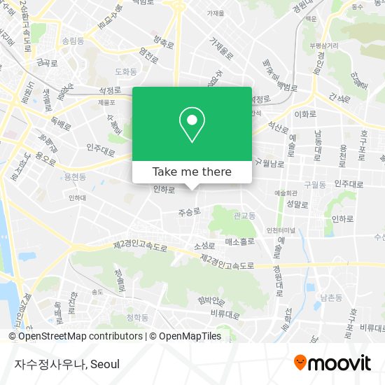 자수정사우나 map